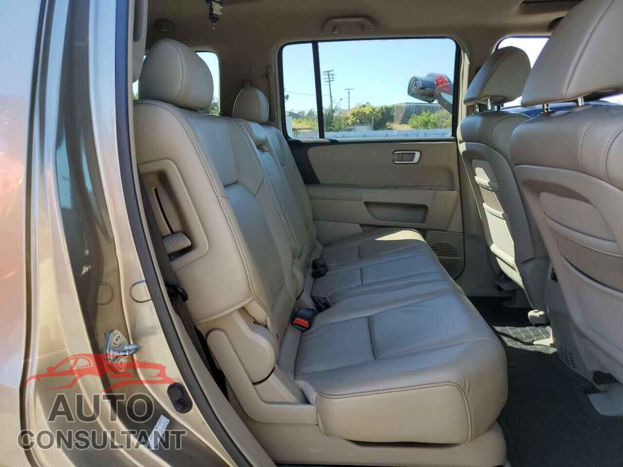 HONDA PILOT 2009 - 5FNYF48549B032246