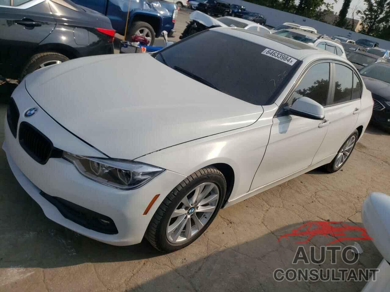 BMW 3 SERIES 2018 - WBA8E5G55JNV02054