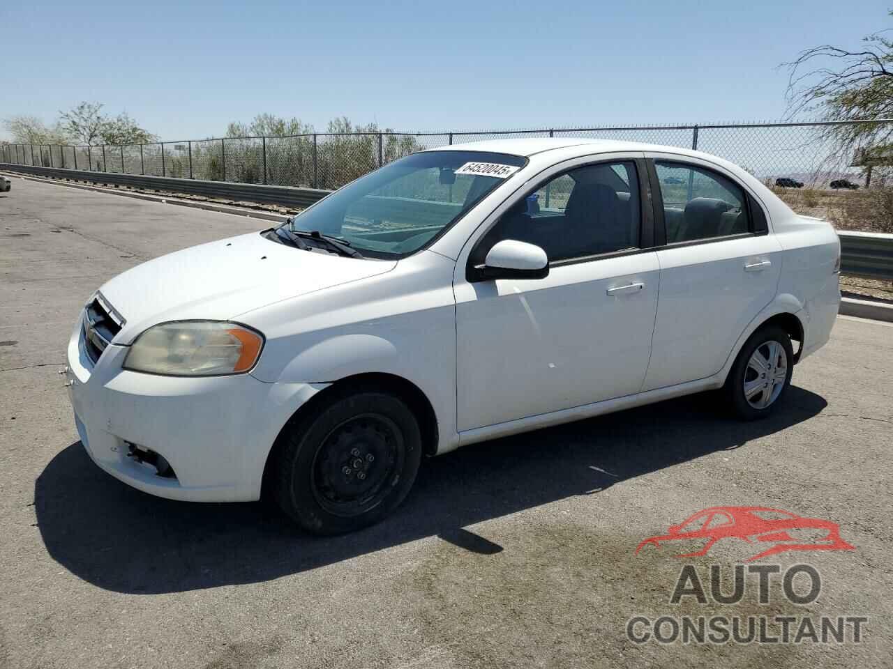 CHEVROLET AVEO 2010 - KL1TD5DE8AB107895