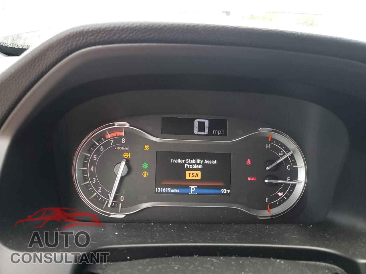 HONDA RIDGELINE 2017 - 5FPYK2F6XHB009359