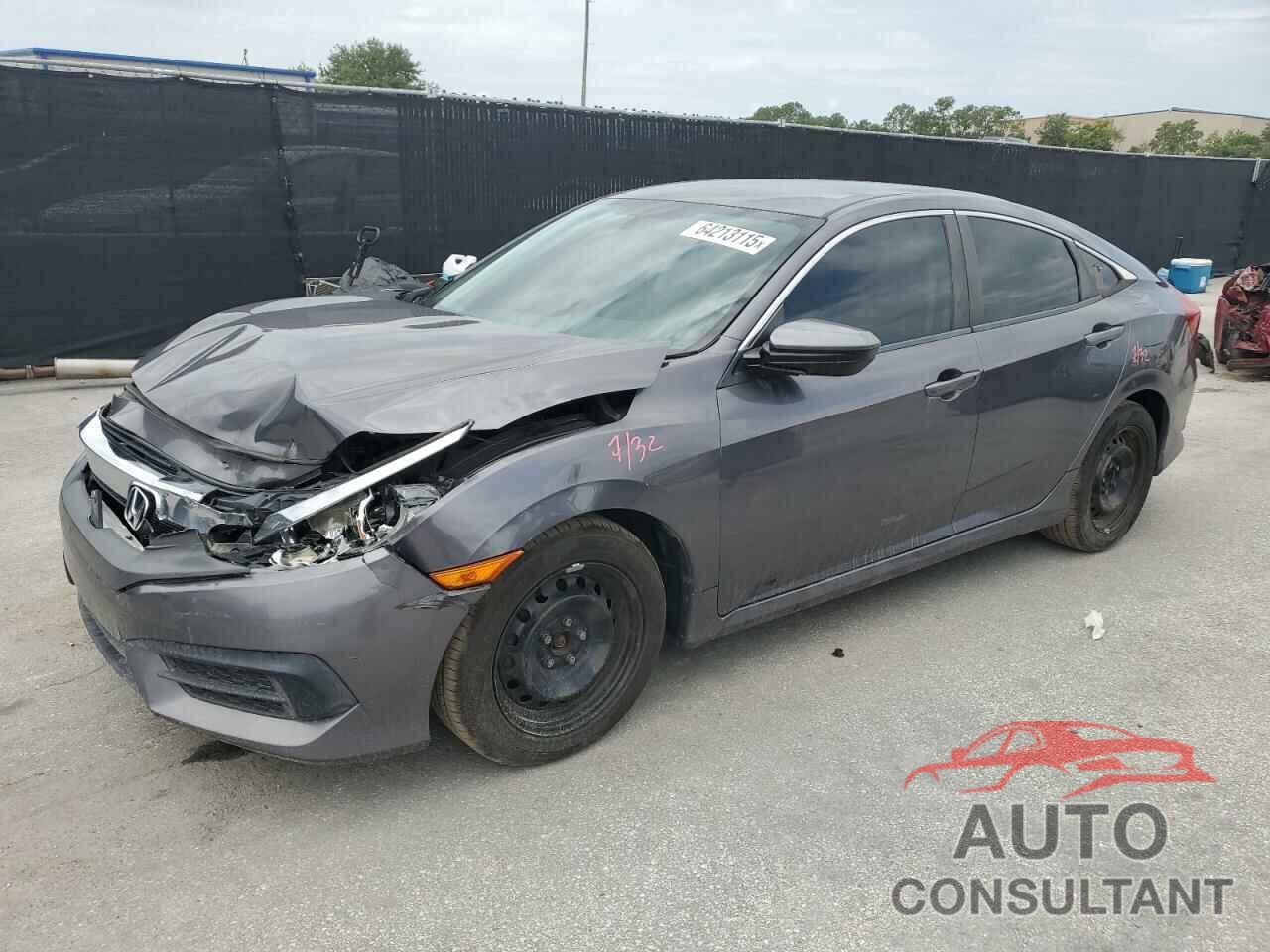 HONDA CIVIC 2016 - 19XFC2F54GE058856