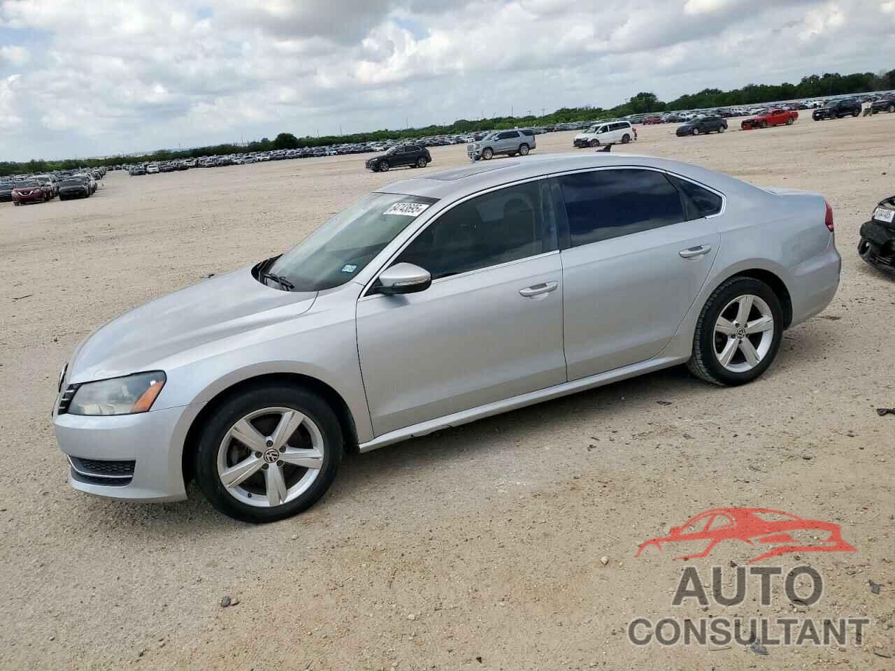VOLKSWAGEN PASSAT 2012 - 1VWBN7A37CC068517