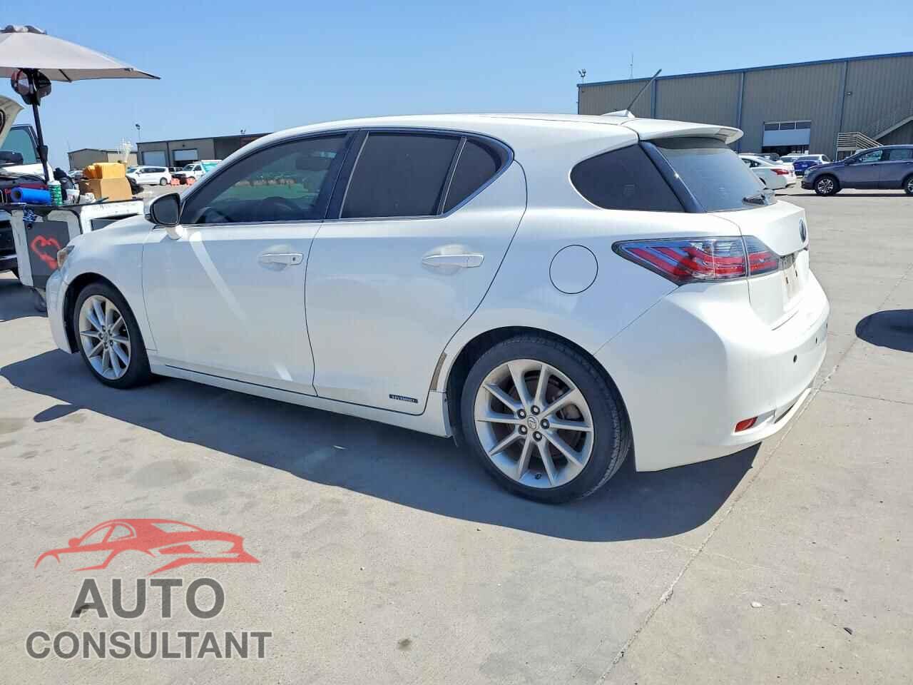LEXUS CT 200 2012 - JTHKD5BH8C2067028