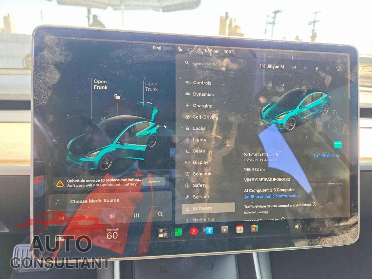 TESLA MODEL 3 2018 - 5YJ3E1EA0JF050132