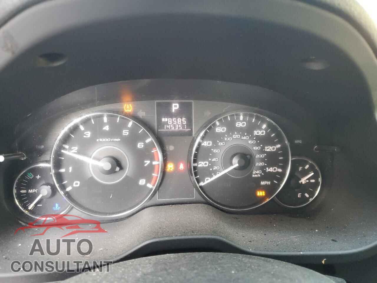 SUBARU OUTBACK 2012 - 4S4BRBCC4C3239226