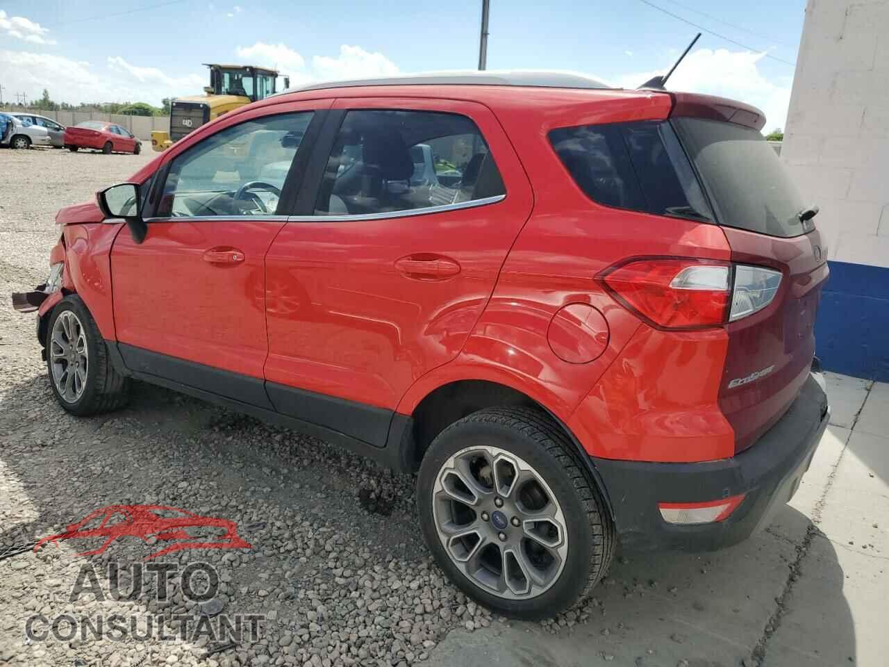 FORD ECOSPORT 2019 - MAJ6S3KLXKC251578