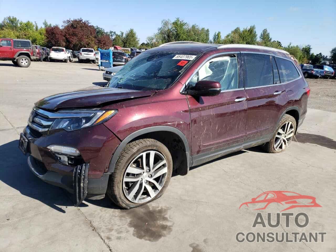 HONDA PILOT 2017 - 5FNYF6H09HB086883