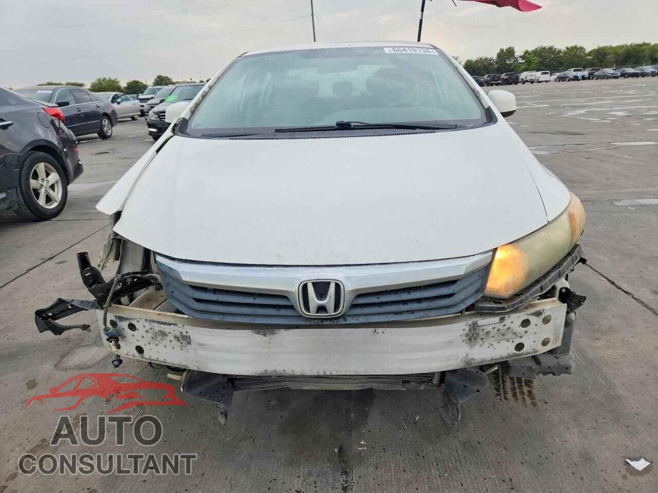 HONDA CIVIC 2012 - 19XFB2F52CE084546