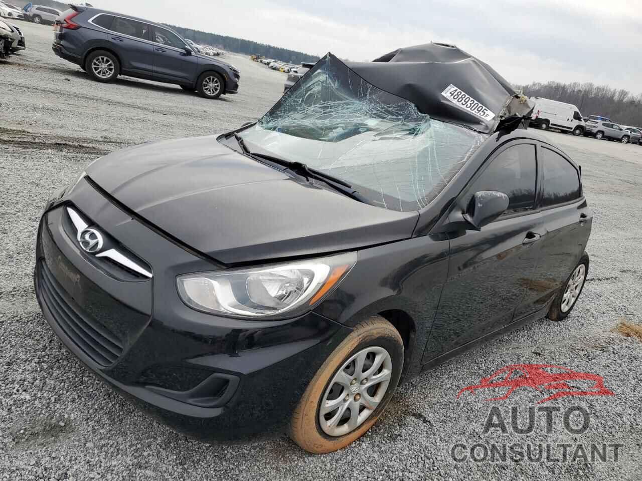 HYUNDAI ACCENT 2013 - KMHCT4AE9DU443716