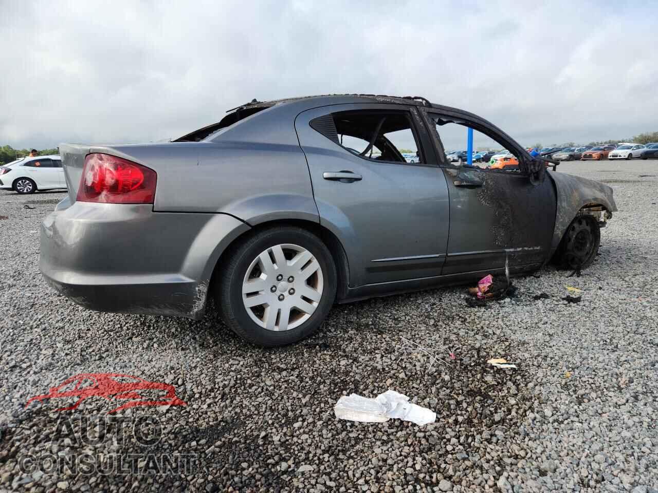 DODGE AVENGER 2012 - 1C3CDZAB2CN194273