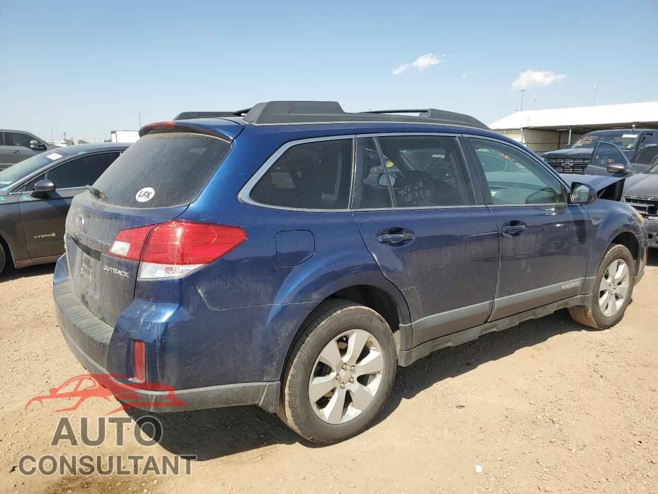 SUBARU OUTBACK 2010 - 4S4BRCCC2A3362011