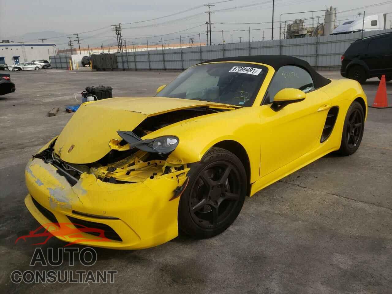 PORSCHE BOXSTER 2017 - WP0CA2A84HS220834