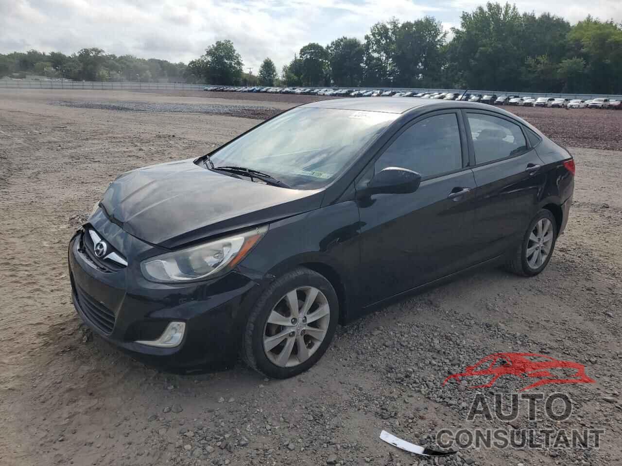 HYUNDAI ACCENT 2012 - KMHCU4AE7CU168021