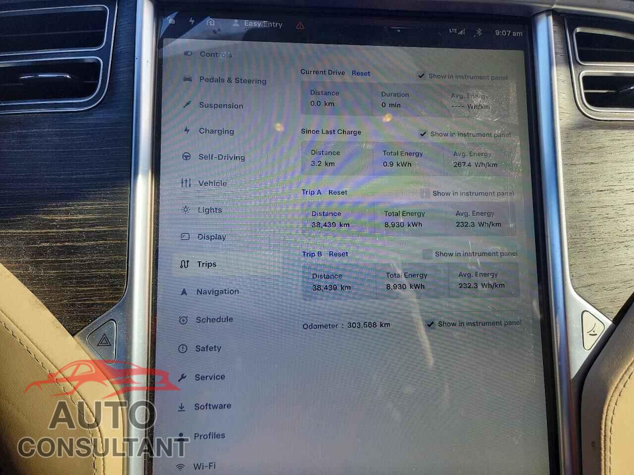 TESLA MODEL S 2015 - 5YJSA1H23FF080454