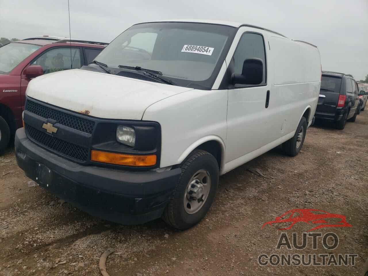 CHEVROLET EXPRESS 2017 - 1GCWGAFFXH1125150