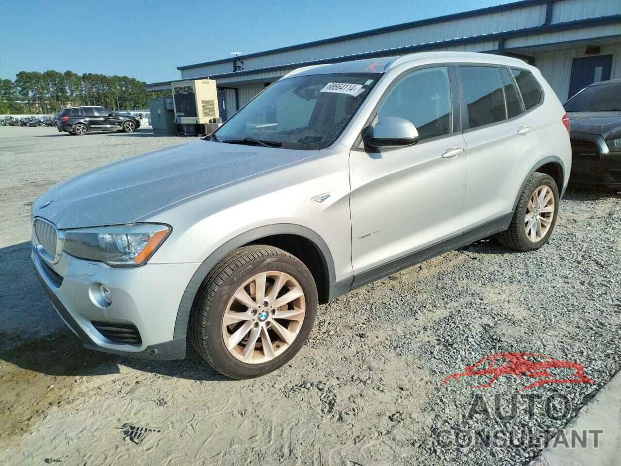 BMW X3 2016 - 5UXWX9C53G0D65429