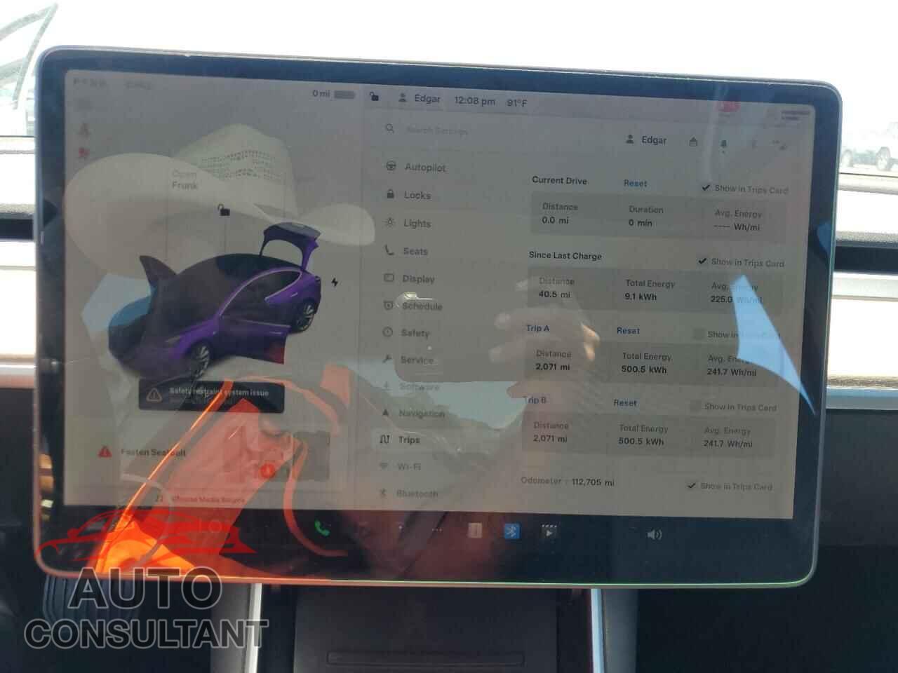 TESLA MODEL 3 2018 - 5YJ3E1EA8JF046801