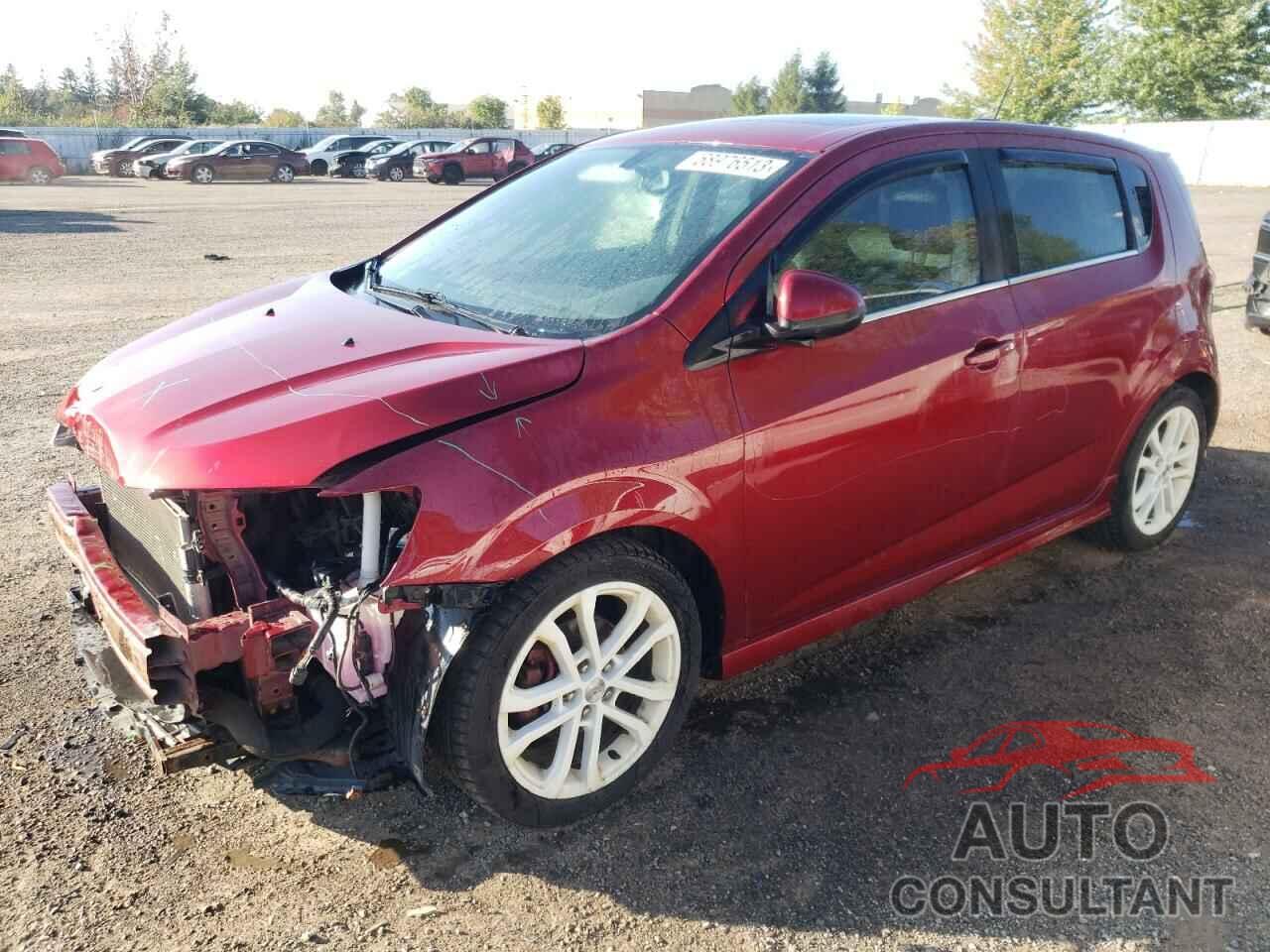 CHEVROLET SONIC 2017 - 1G1JF6SB1H4172555