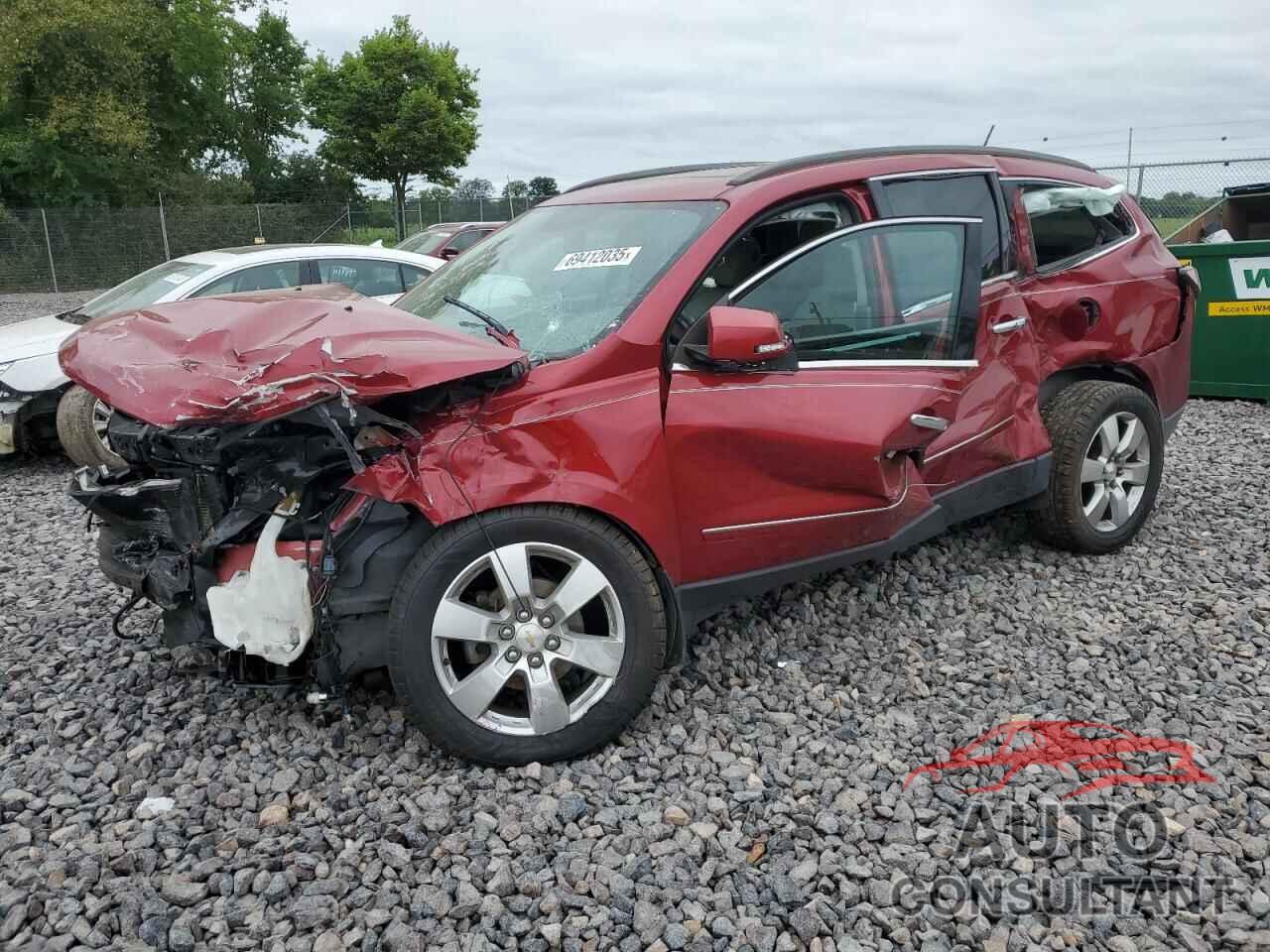 CHEVROLET TRAVERSE 2013 - 1GNKRLKD7DJ184229
