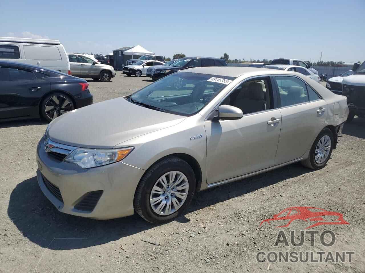 TOYOTA CAMRY 2014 - 4T1BD1FK2EU097399