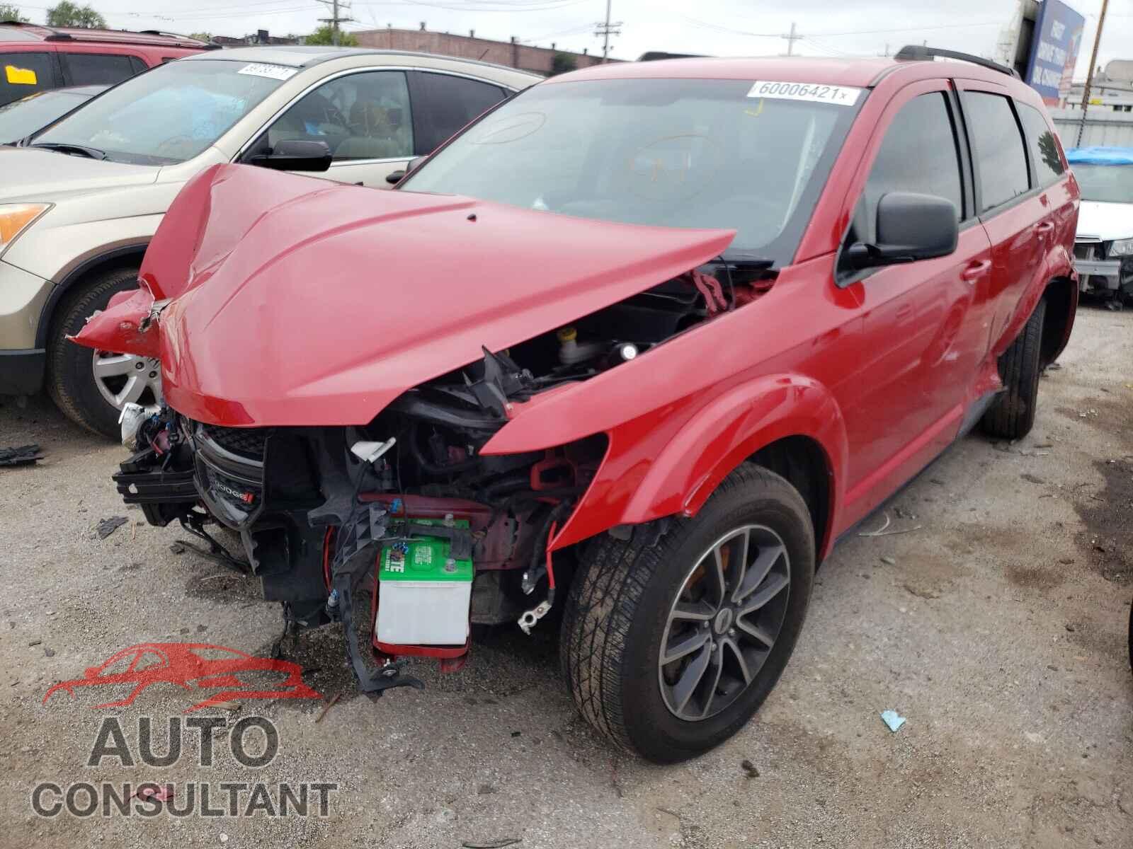 DODGE JOURNEY 2018 - 3C4PDCAB8JT208507