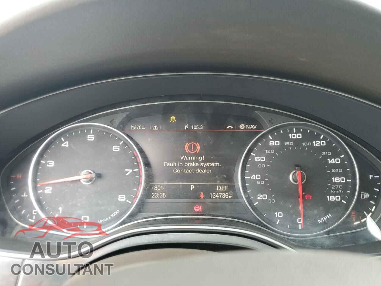 AUDI A6 2013 - WAUHGAFC0DN025962