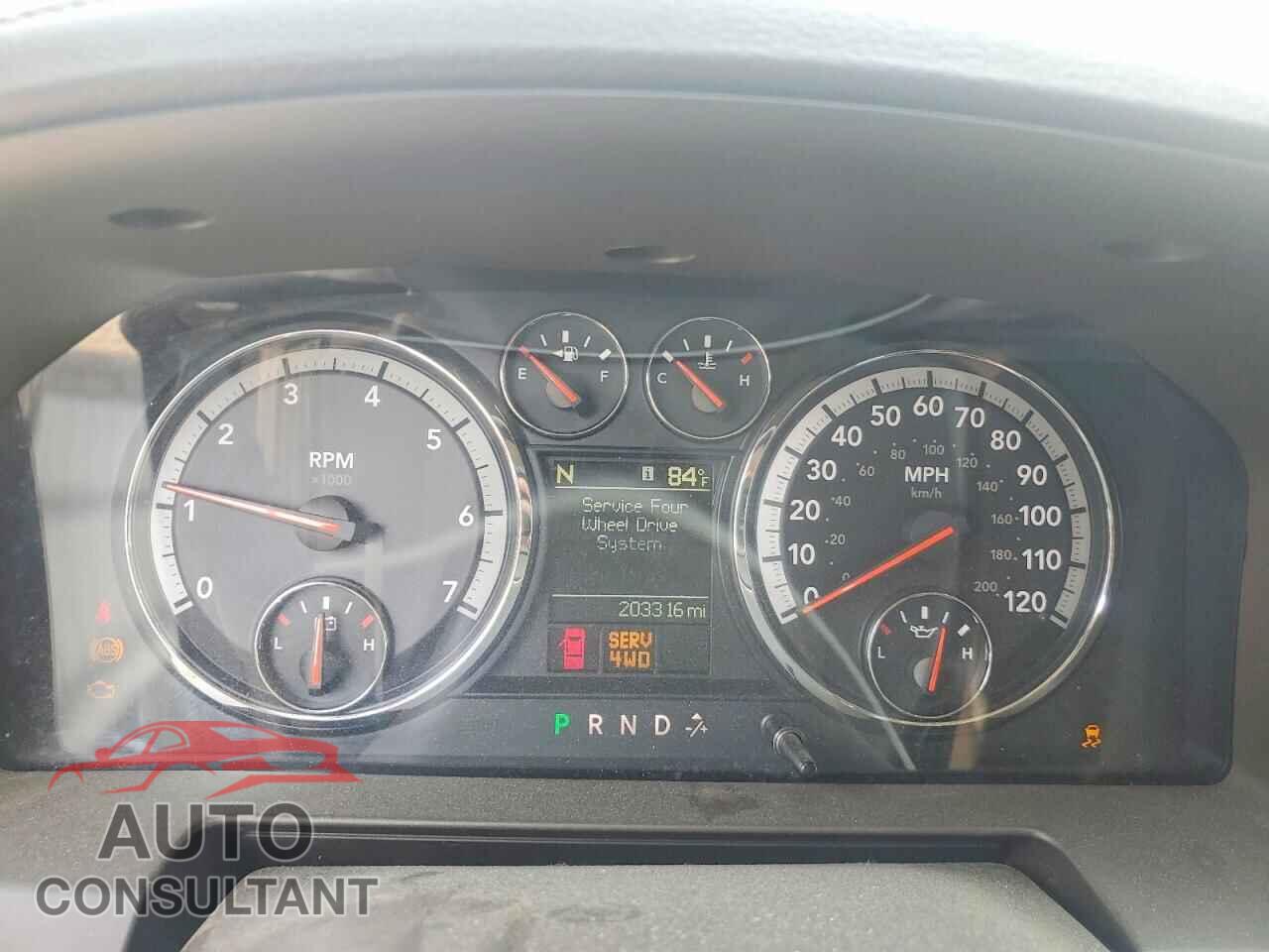 DODGE RAM 1500 2012 - 1C6RD7NT0CS147331