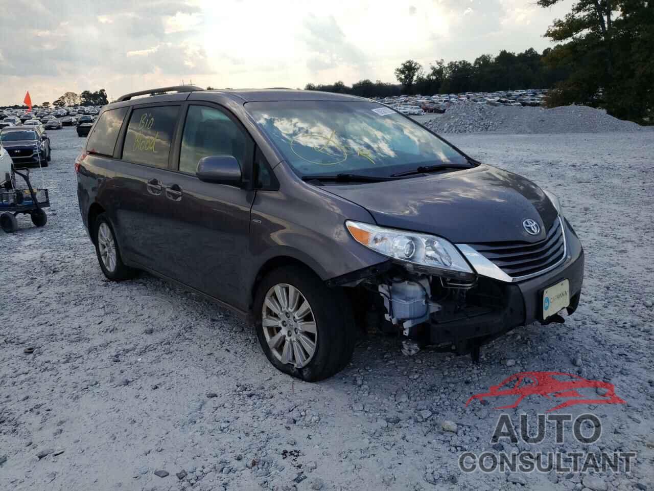 TOYOTA SIENNA 2017 - 5TDJZ3DCXHS151050