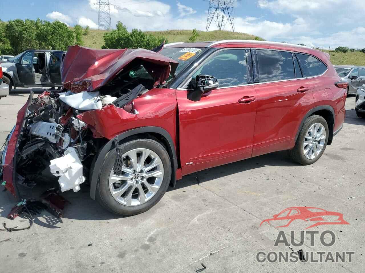 TOYOTA HIGHLANDER 2022 - 5TDXBRCH9NS555080