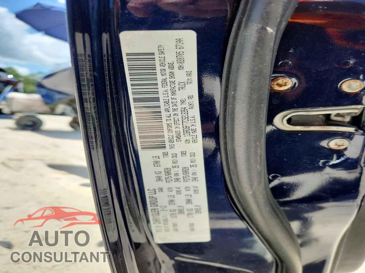 DODGE RAM 1500 2012 - 1C6RD6FT7CS212264