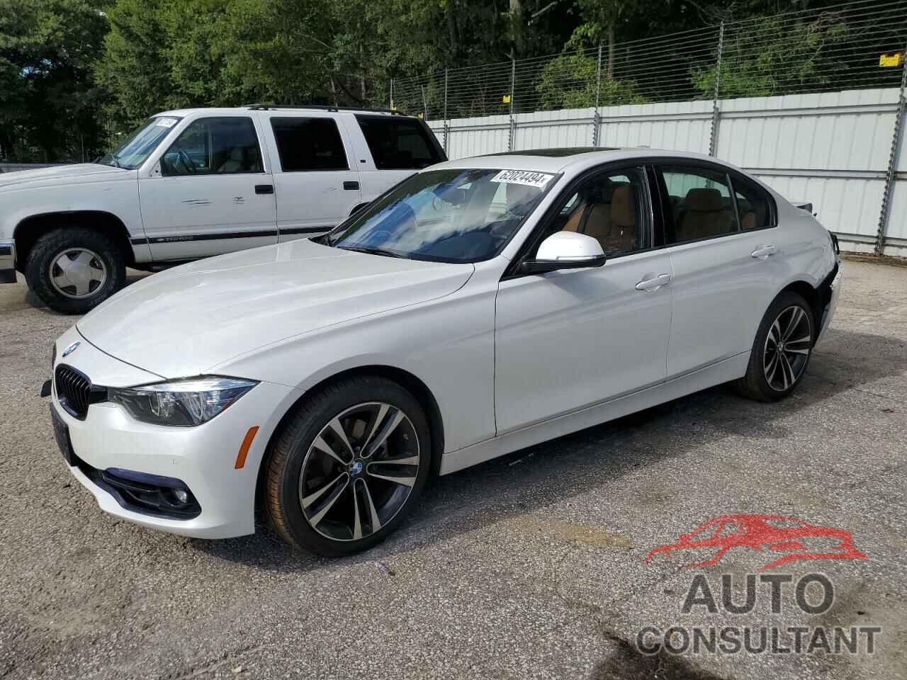 BMW 3 SERIES 2018 - WBA8B9G53JNU95895