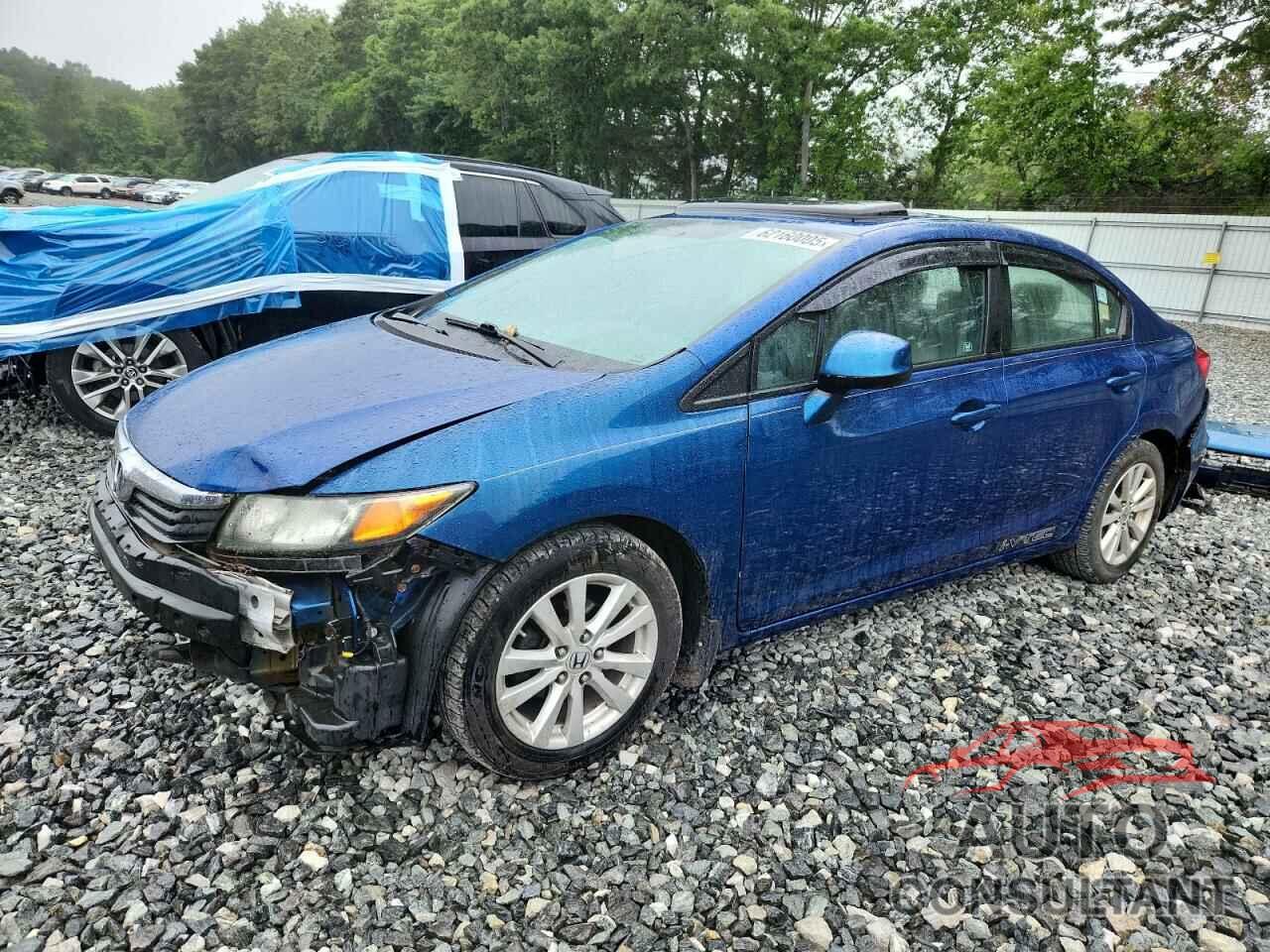 HONDA CIVIC 2012 - 19XFB2F95CE000111