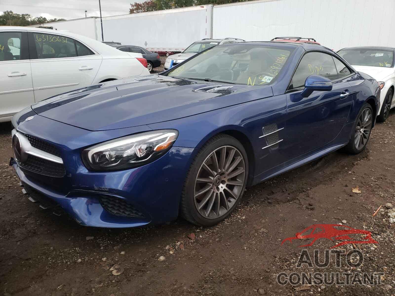 MERCEDES-BENZ SL-CLASS 2019 - WDDJK6GAXKF055898