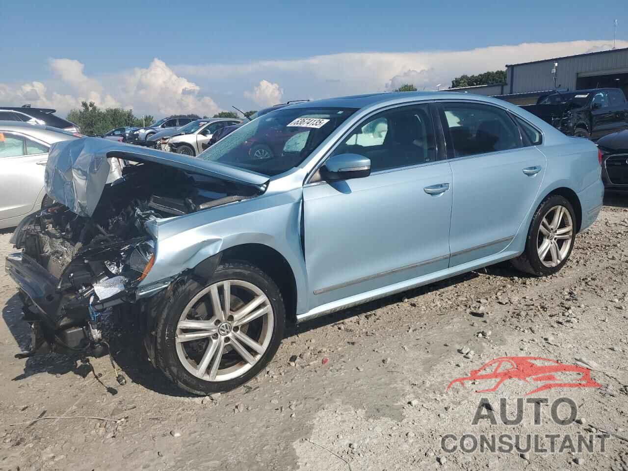 VOLKSWAGEN PASSAT 2013 - 1VWBN7A36DC018094