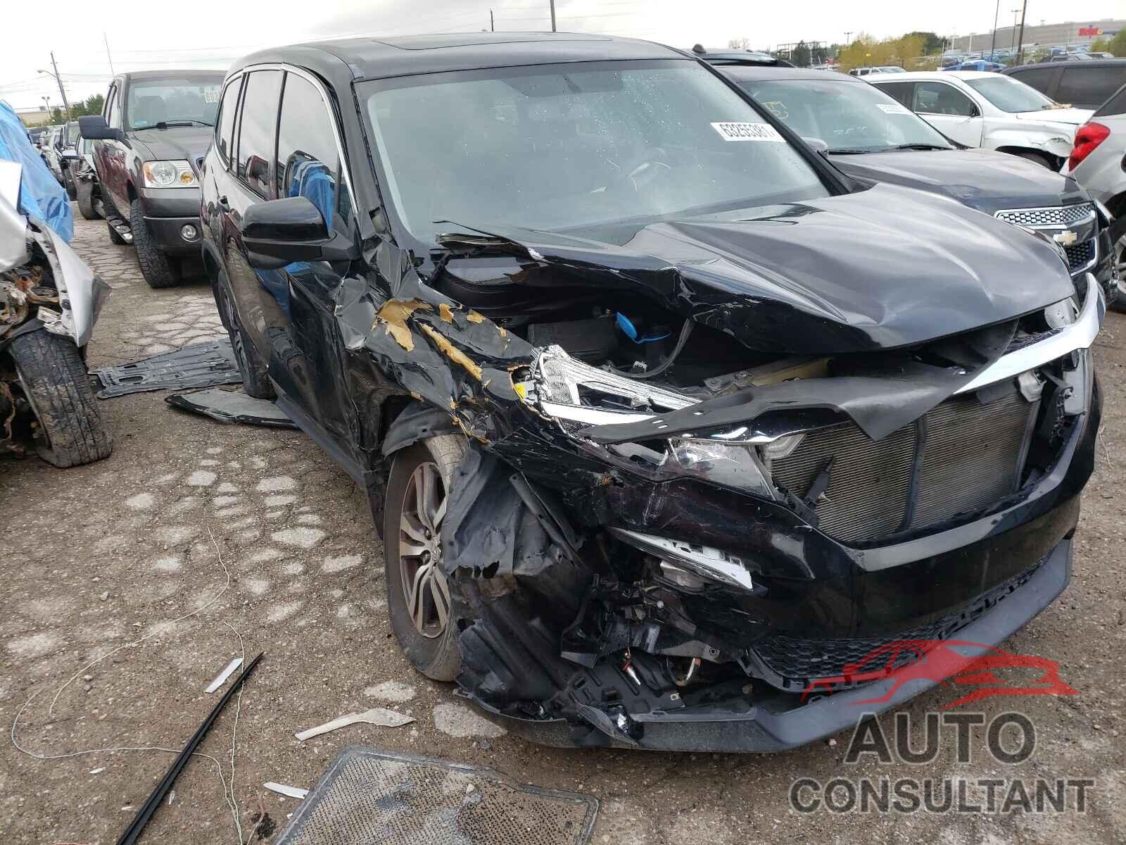 HONDA PILOT 2016 - 5FNYF6H59GB006122