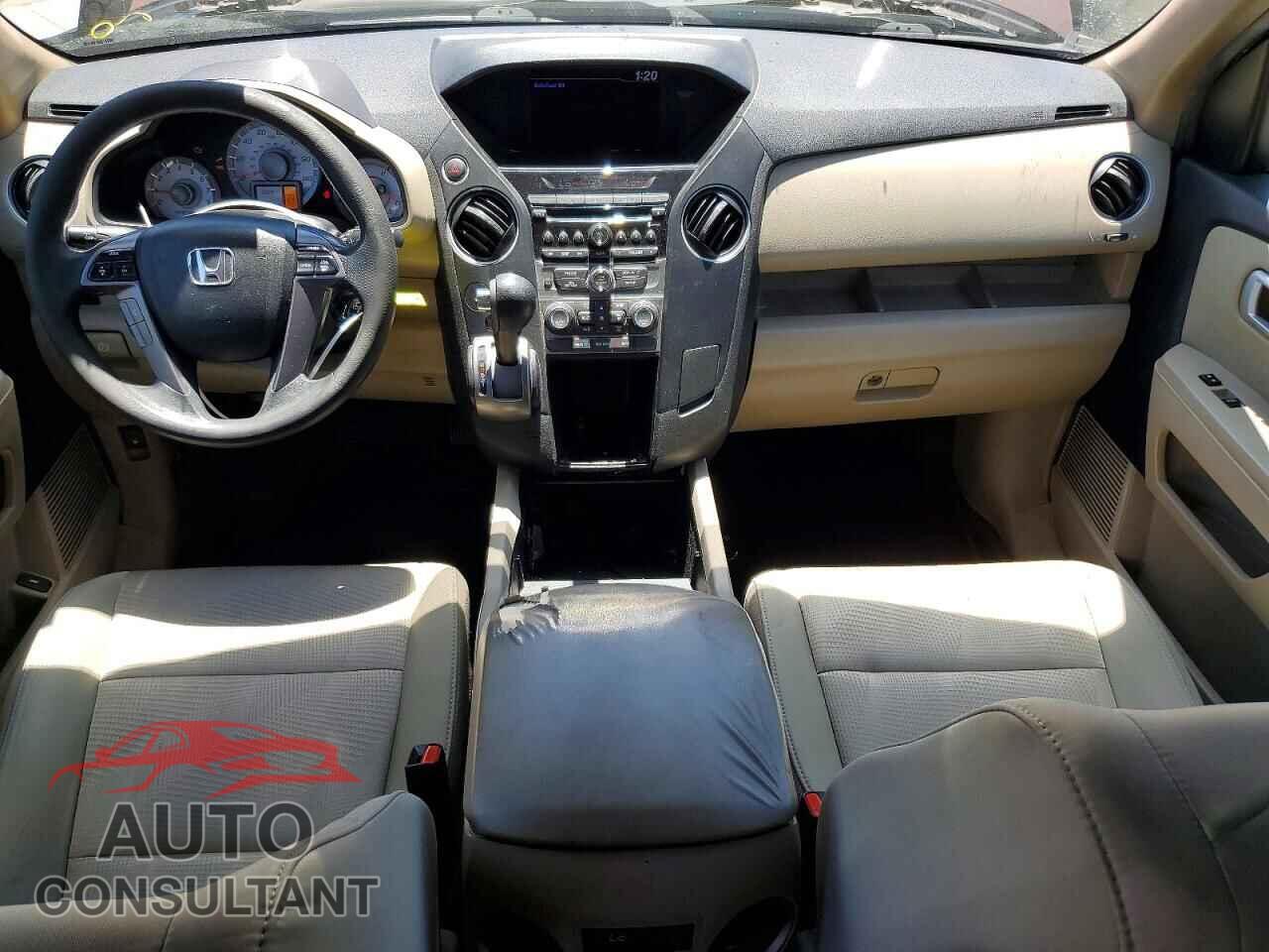 HONDA PILOT 2013 - 5FNYF3H27DB022013