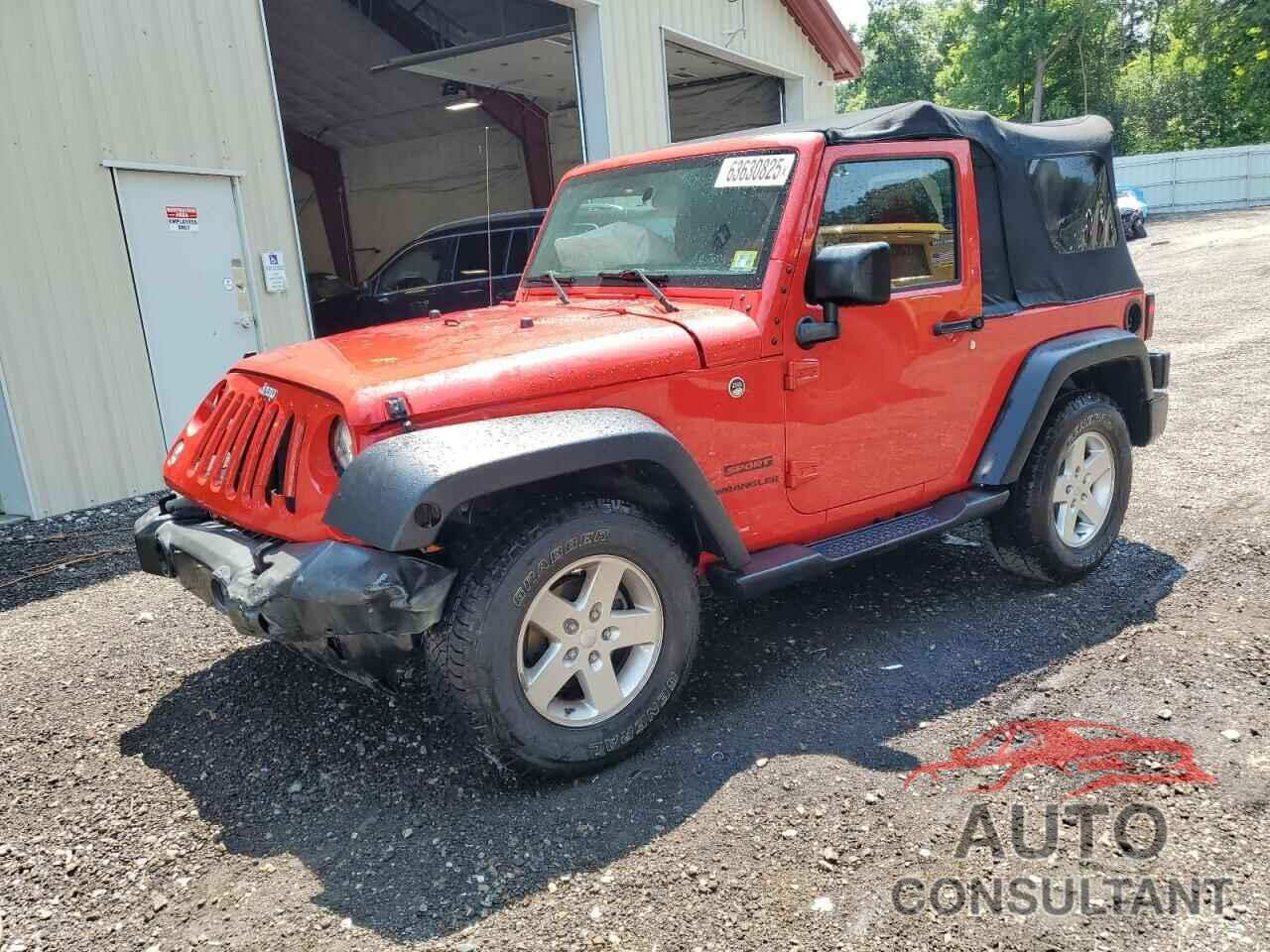 JEEP WRANGLER 2016 - 1C4AJWAGXGL345853