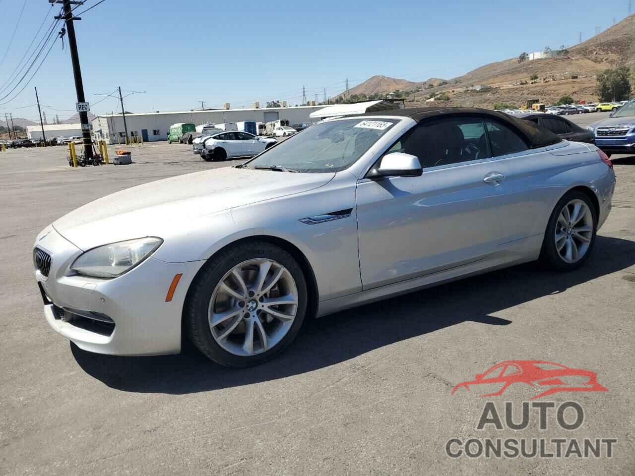 BMW 6 SERIES 2012 - WBALW7C53CDX58193