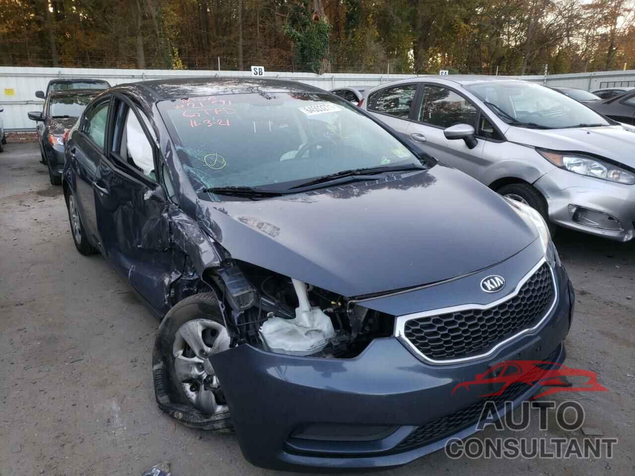 KIA FORTE 2016 - KNAFK4A65G5567944