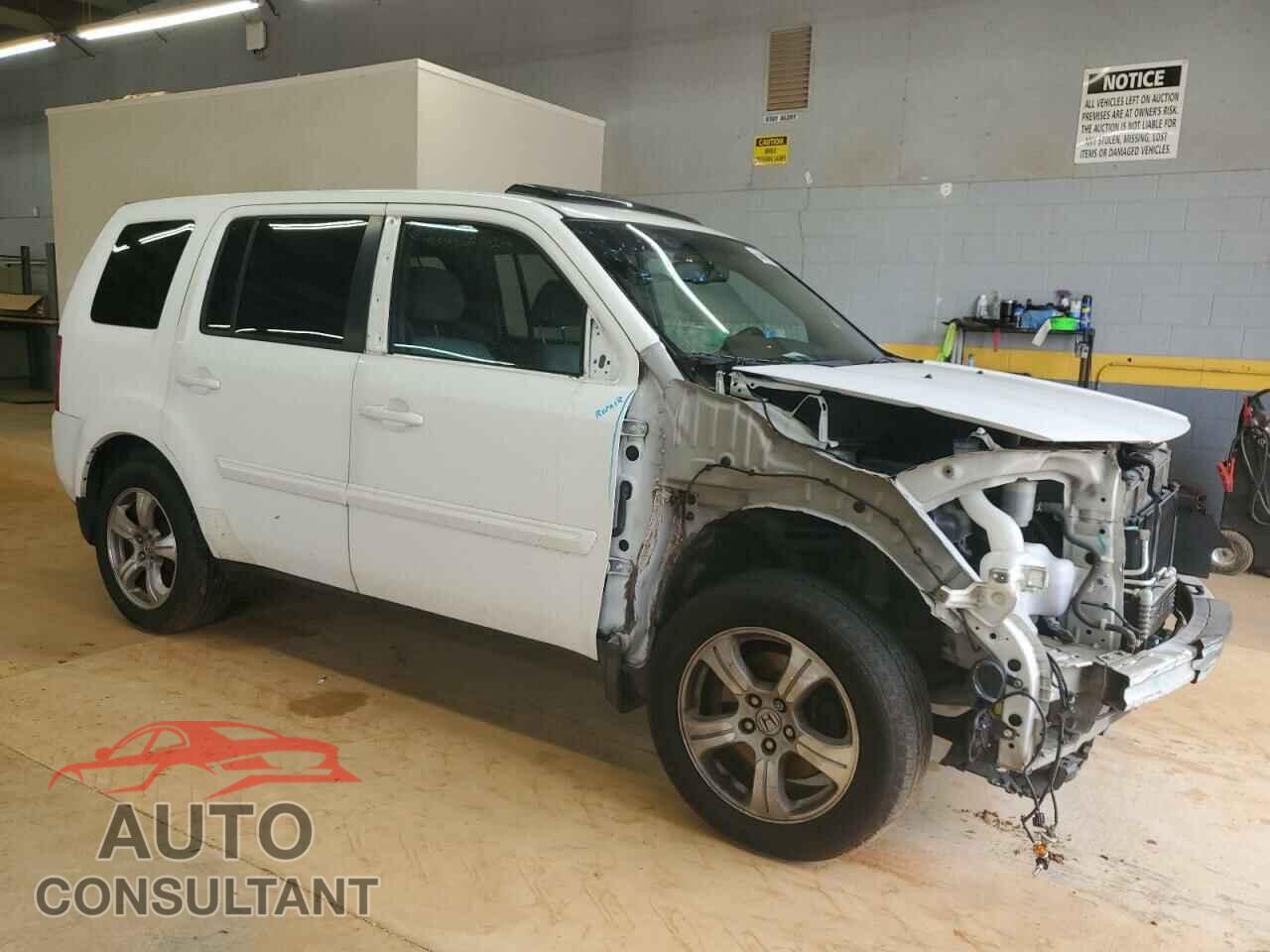 HONDA PILOT 2013 - 5FNYF4H53DB074013