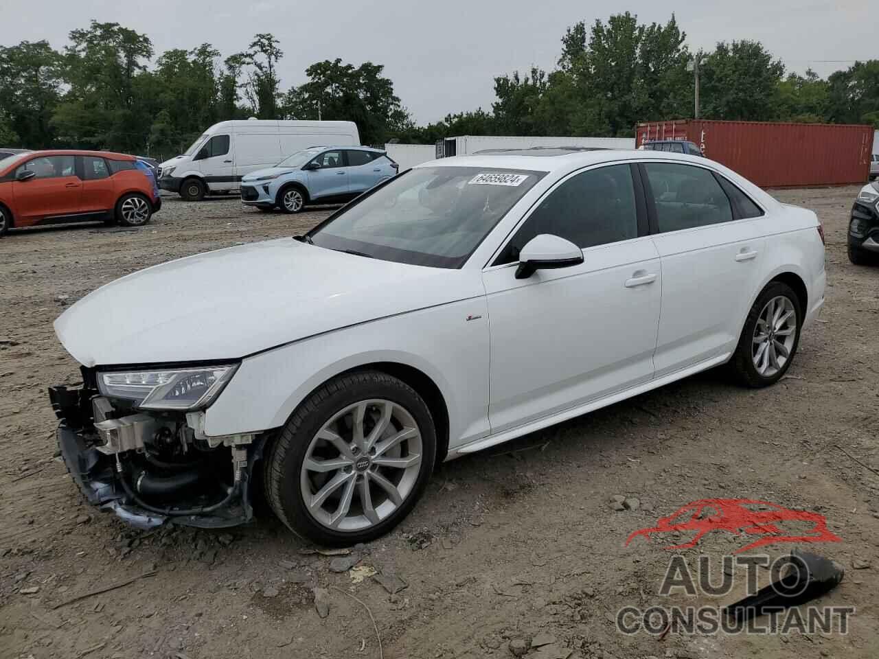 AUDI A4 2019 - WAUDNAF44KN019060