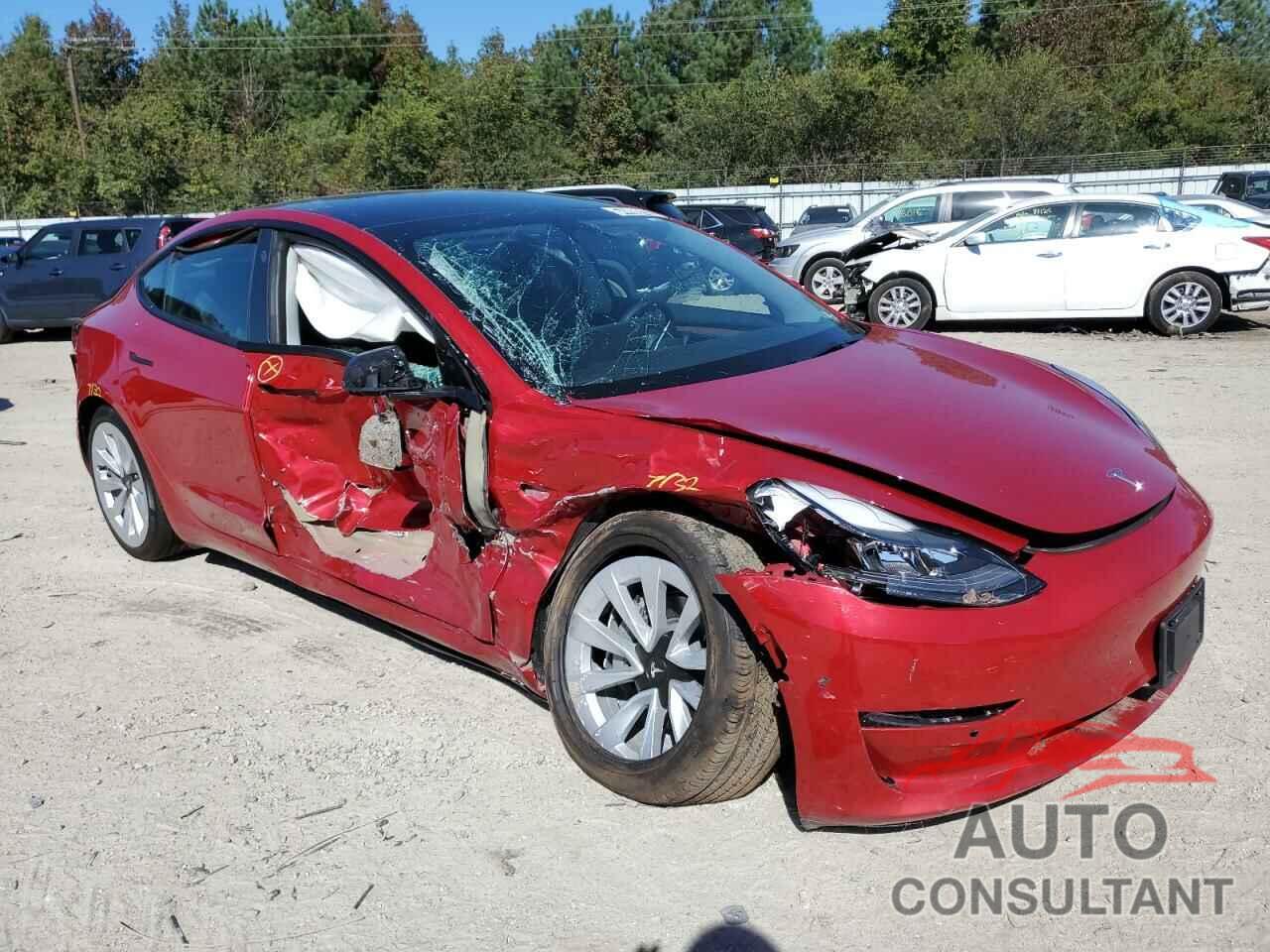 TESLA MODEL 3 2022 - 5YJ3E1EA7NF186327