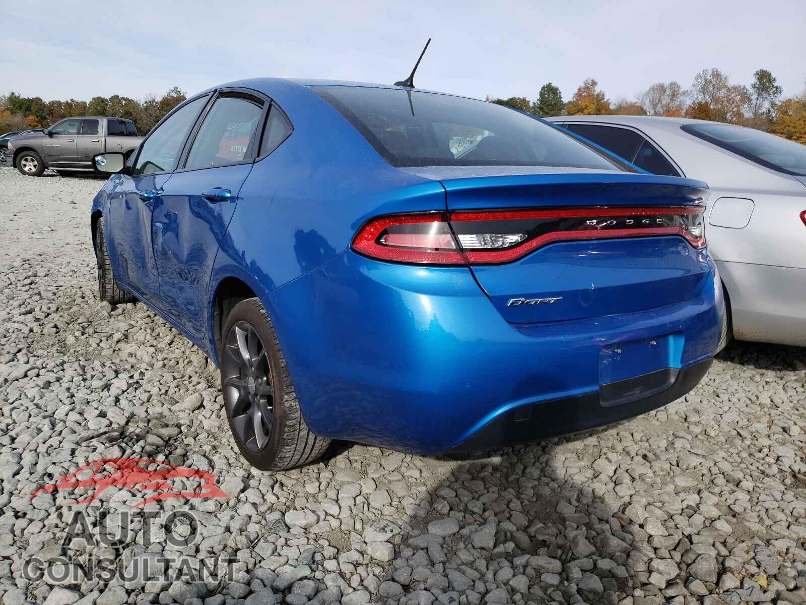 DODGE DART 2016 - 1C3CDFAA5GD644080
