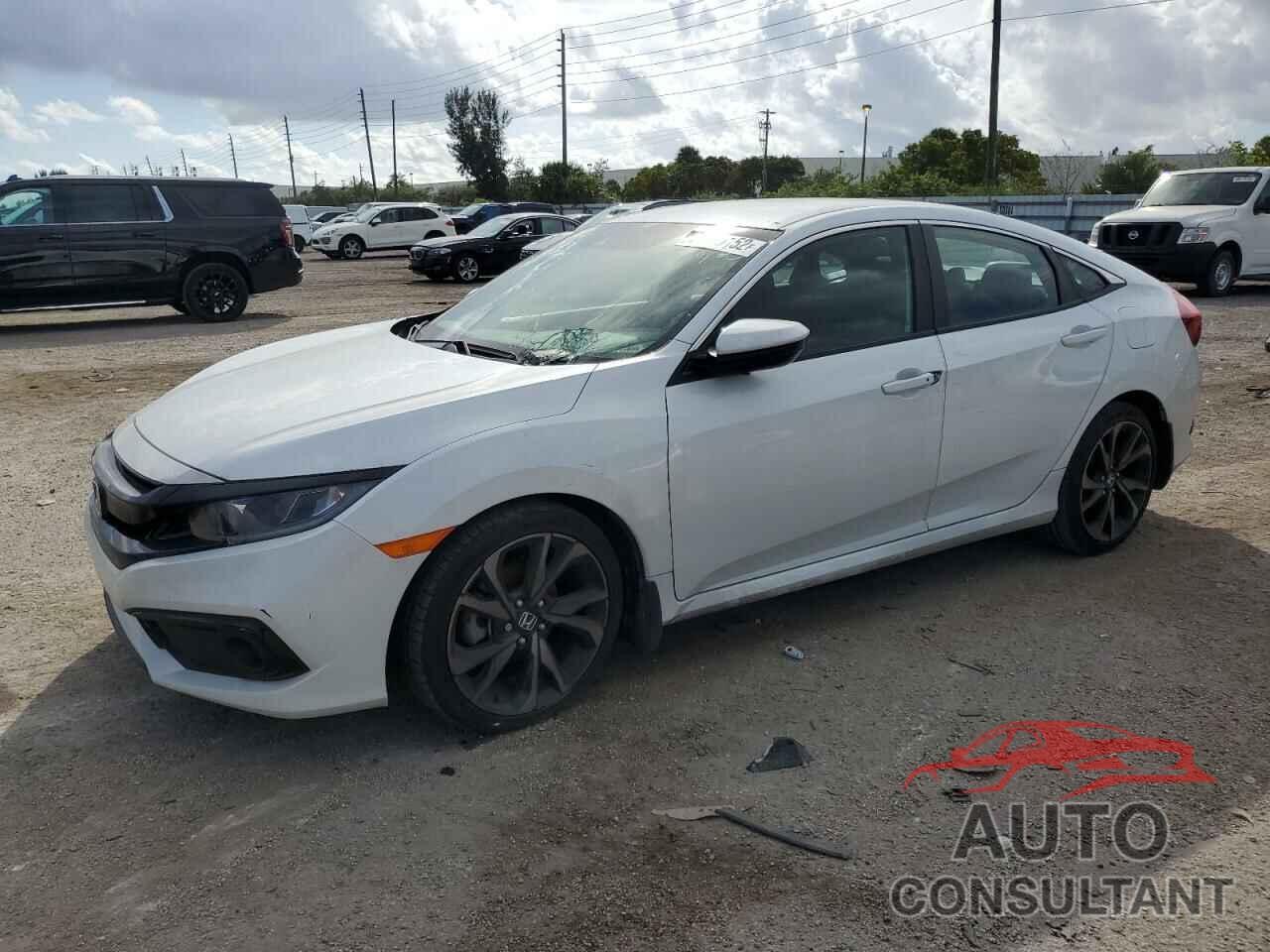 HONDA CIVIC 2021 - 2HGFC2F81MH517014