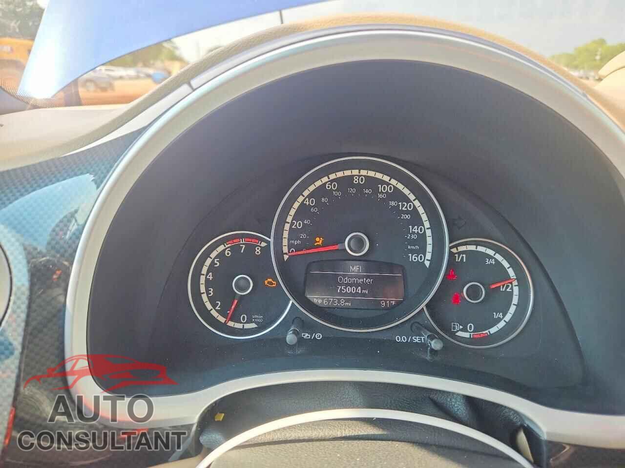 VOLKSWAGEN BEETLE 2013 - 3VW7T7AT4DM828527