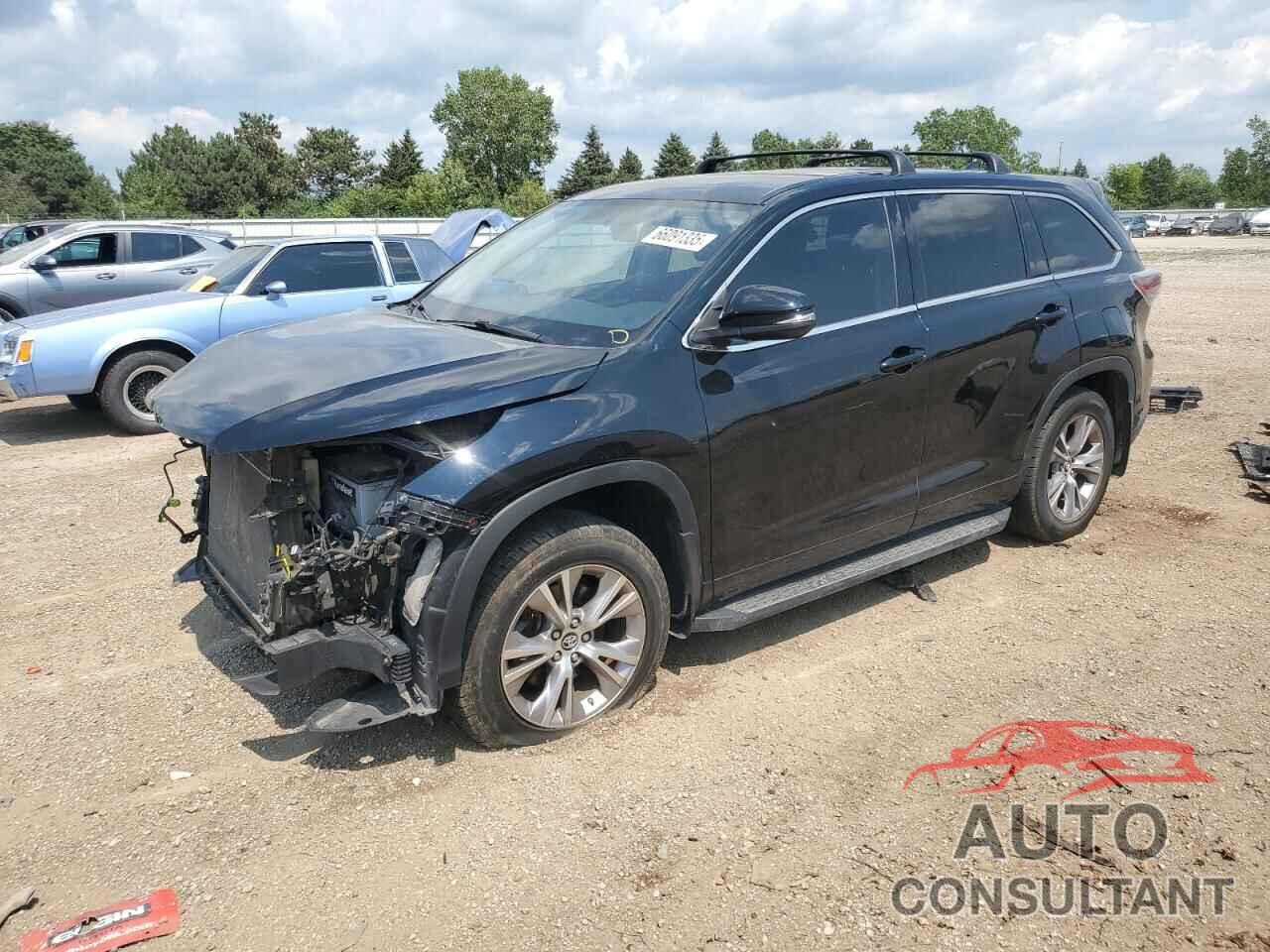 TOYOTA HIGHLANDER 2016 - 5TDBKRFH8GS334210