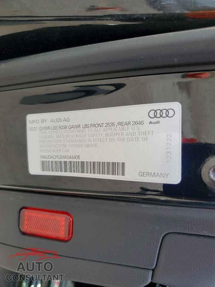 AUDI A5 2021 - WAUDACF52MA044405