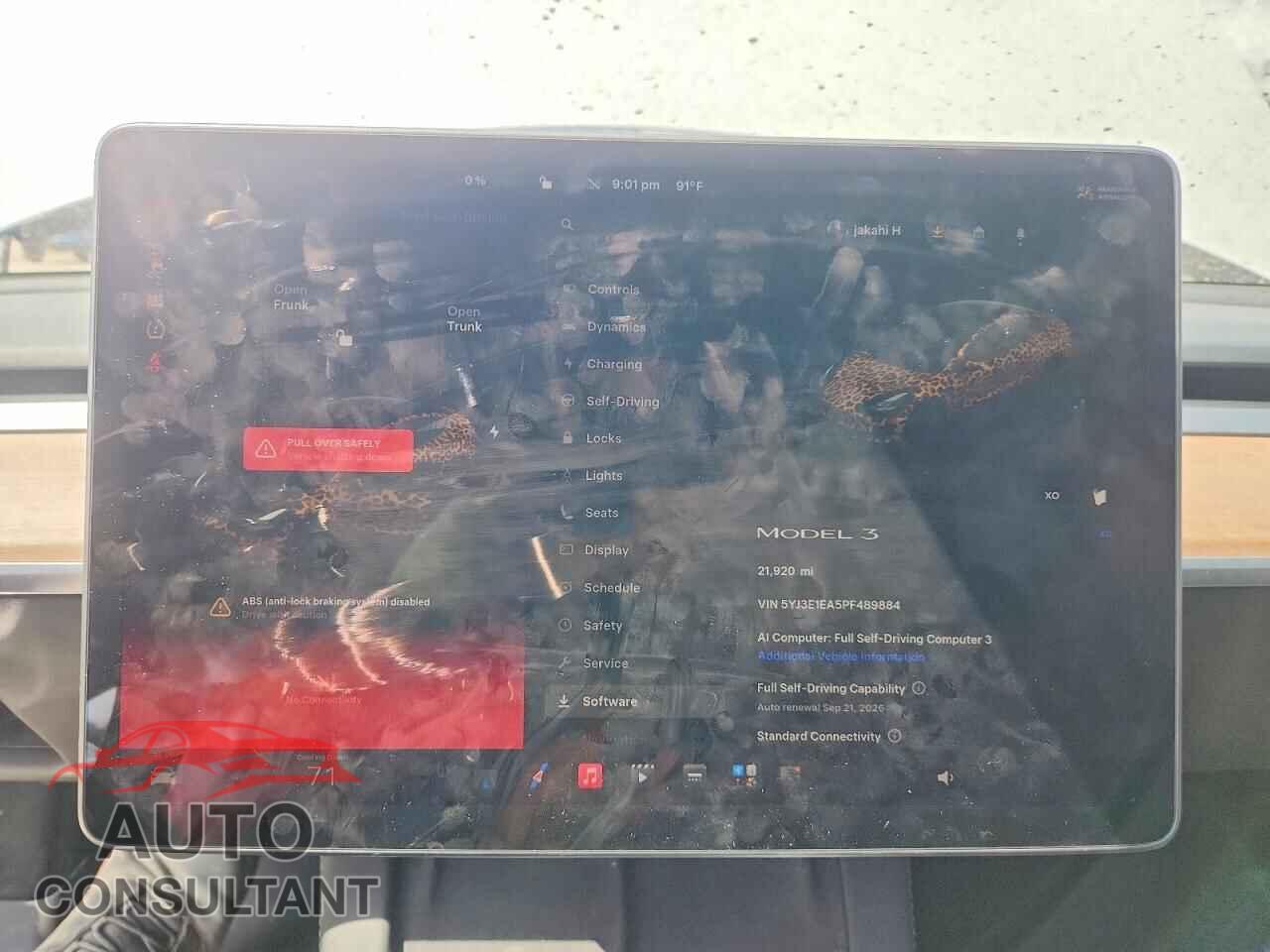 TESLA MODEL 3 2023 - 5YJ3E1EA5PF489884
