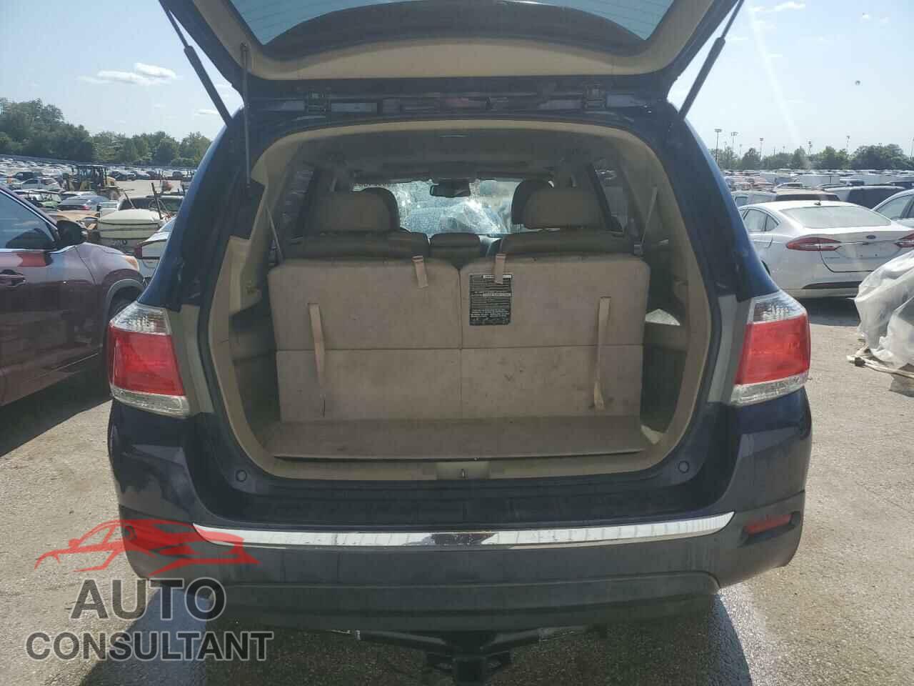 TOYOTA HIGHLANDER 2013 - 5TDYK3EH8DS126798