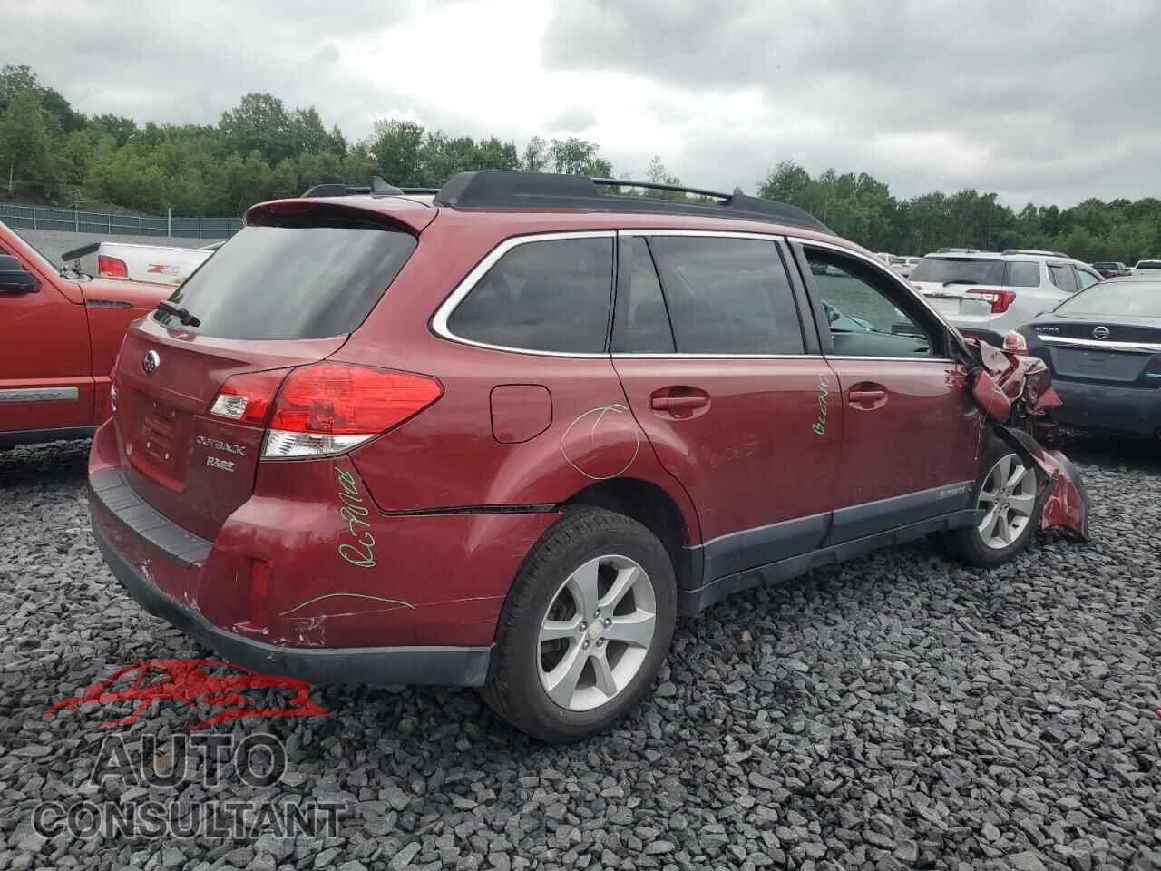 SUBARU OUTBACK 2014 - 4S4BRBDC2E3315396
